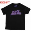 Rock Off tričko metal Black Sabbath Wavy Logo čierna