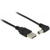 Delock napájací kábel USB gt; DC 5.5 x 2.1 mm samec 90° / 1.5 m (83578) Delock napájací kábel USB gt; DC 5.5 x 2.1 mm samec 90° / 1.5 m (83578)