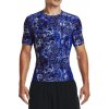 Under Armour | UA HG Armour Comp Print SS-BLU | modrá| L Under Armour | UA HG Armour Comp Print SS-BLU | modrá| L