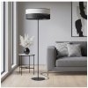EMIBIG | Stojacia lampa KARBON 1xE27/15W/230V čierna/sivá | 1652/LP1 EMIBIG | Stojacia lampa KARBON 1xE27/15W/230V čierna/sivá | 1652/LP1