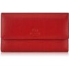 Paolo Peruzzi peňaženka z pravej kože červená - dámska Paolo Peruzzi peňaženka z pravej kože červená - dámska