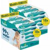 Pampers Detské Vlhčené Obrúsky na Vodnej Báze 99%, 2 x 1080 ks
