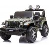 mamido Elektrické autíčko Jeep Wrangler maskačové mamido Elektrické autíčko Jeep Wrangler maskačové