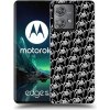 Picasee silikónové Motorola Edge 40 Neo - Separ - White On Black 2 čierne