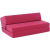 Skladacie kreslo/matrac VEDIS, tmavo ružová Skladacie kreslo/matrac VEDIS, tmavo ružová