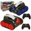 RC tanky REVOLT Battle Tanks 2 ks na diaľkové ovládanie (Diaľkovo ovládané tanky s laserovým súbojom, LED efektmi a pásovým pohonom) RC tanky REVOLT Battle Tanks 2 ks na diaľkové ovládanie (Diaľkovo ovládané tanky s laserovým súbojom, LED efektmi a pásovým pohonom)