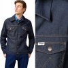 Wrangler REGULAR JACKET Rinsed Night TMAVOMODRÁ DŽÍNSOVÁ BUNDA KATANA