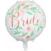Fóliový balón Bride, kvety 45cm Fóliový balón Bride, kvety 45cm