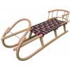 WOODEN TOYS drevené sánky mega durable s operadlom a rukoväťou 120cm WOODEN TOYS drevené sánky mega durable s operadlom a rukoväťou 120cm