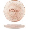 G. Benedikt Tanier na pizzu BASIC 32 cm, dekor Rustic sienna + logo Pizza