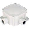 i-center, spol. s r. o. Rozvodka 6455-27P/2 acedur stredná, plast, so svorkou, 5p, 6mm2, svetlosivá, IP67