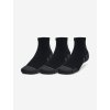 Ponožky Under Armour Performance Tech 3pk Qtr-BLK XL Ponožky Under Armour Performance Tech 3pk Qtr-BLK XL