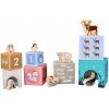 Adam Toys Skladacia pyramída s drevenými zvieratkami, Antarktída Adam Toys Skladacia pyramída s drevenými zvieratkami, Antarktída