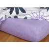 Dadka froté plachta fialová 90x200x15 Dadka froté plachta fialová 90x200x15