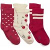 Pom Pom Pom Pom® detské bambusové ponožky 3ks - Červená Veľkosť: XL (35-38) Pom Pom Pom Pom® detské bambusové ponožky 3ks - Červená Veľkosť: XL (35-38)