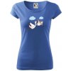 Bocian čakáme bábätko - neutrálne - Dámske tričko Pure - 2XL ( Svetlomodrá ) Bocian čakáme bábätko - neutrálne - Dámske tričko Pure - 2XL ( Svetlomodrá )