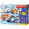 CASTORLAND Baby puzzle Záchranáři 4v1 (4,5,6,7 dílků) CASTORLAND Baby puzzle Záchranáři 4v1 (4,5,6,7 dílků)