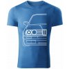 T-ričko BMW e30 pánske tričko Farba trička: Svetlomodrá, Farba potlače: Biela, Veľkosť: S T-ričko BMW e30 pánske tričko Farba trička: Svetlomodrá, Farba potlače: Biela, Veľkosť: S