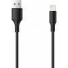 Kabel Setty USB - Lightning 3,0 m 2A černý NOVÝ Kabel Setty USB - Lightning 3,0 m 2A černý NOVÝ