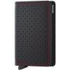 Slimwallet Secrid Perforated Black-Red Slimwallet Secrid Perforated Black-Red