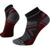 Pánske outdoorové ponožky Smartwool, HIKE LIGHT CUSHION ANKLE tmavo sivá,vínová XL Pánske outdoorové ponožky Smartwool, HIKE LIGHT CUSHION ANKLE tmavo sivá,vínová XL