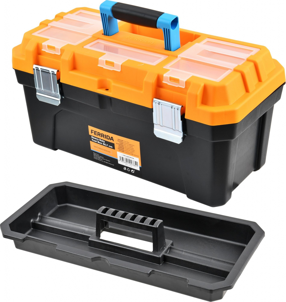 Ferrida Heavy Duty Tool Box 50,7 cm FRD-HDPTB51