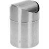 Odpadkový kôš, nerezová oceľ, stolový, 12x16 cm Odpadkový kôš, nerezová oceľ, stolový, 12x16 cm