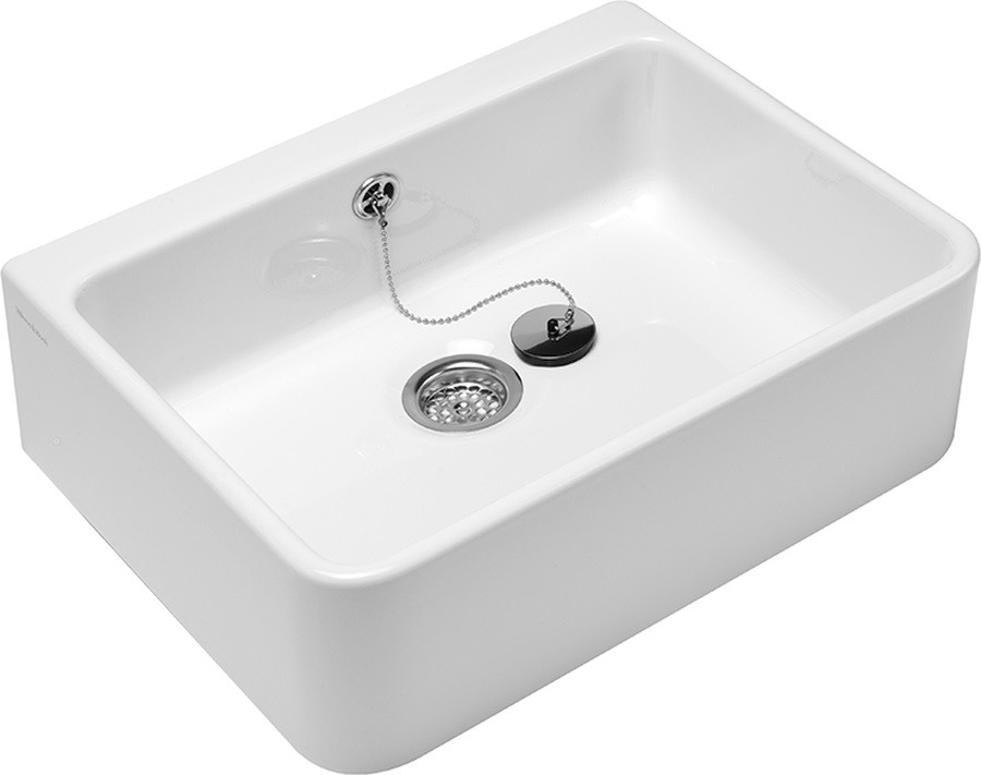 Villeroy & Boch O.Novo keramický drez 69.5x50 cm biela 63270001