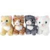 Teddies Mačka mačiatko sediaci plyš 15 cm 12 m+ Teddies Mačka mačiatko sediaci plyš 15 cm 12 m+