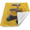 Sablio Deka pre bábätko Wall-E robot Žltý - 90x120 cm Sablio Deka pre bábätko Wall-E robot Žltý - 90x120 cm