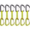 Sada 6 expresiek na lezenie Ocun Hawk QD Wire Eco-Pes 10 cm - Zelená Sada 6 expresiek na lezenie Ocun Hawk QD Wire Eco-Pes 10 cm - Zelená