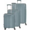 Travelite Elvaa 4w S,M,L Blue/grey 41 l 77 l 102 L TRAVELITE-76340-26