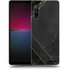 Picasee silikónový čierny obal pre Sony Xperia 10 IV 5G - Black tile Picasee silikónový čierny obal pre Sony Xperia 10 IV 5G - Black tile