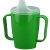 MODOM Hrnček s náustkom s dvoma viečkami zelený 250 ml MODOM Hrnček s náustkom s dvoma viečkami zelený 250 ml