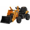 mamido Detský elektrický bager JCB s lopatou žltý mamido Detský elektrický bager JCB s lopatou žltý
