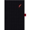 Notes poznámkový ELEGANT A5 138x205 mm linajkový čierny 96 listov