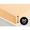 Froté napínacie prestieradlo na vysoký matrac FR-004 Marhuľové 80 x 200 - výška 30 cm Froté napínacie prestieradlo na vysoký matrac FR-004 Marhuľové 80 x 200 - výška 30 cm