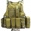 Ramwear BPCA-Vest-501, taktická vesta, armádní zelená Ramwear BPCA-Vest-501, taktická vesta, armádní zelená