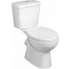 Aqualine JOSE WC kombi, dvojité tlačítko 3/6 l, zadný odpad, biela PS8812 Aqualine JOSE WC kombi, dvojité tlačítko 3/6 l, zadný odpad, biela PS8812