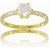 VIPgold Zlatý prsteň v žltom zlate A3535.3z VIPgold Zlatý prsteň v žltom zlate A3535.3z