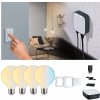 Paulmann Smart Home Set ZigBee 4x E27 7W LED G95 matná CCT - 5189 Paulmann Smart Home Set ZigBee 4x E27 7W LED G95 matná CCT - 5189