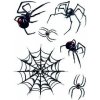 Pavúky a sieť - sada tetovačiek