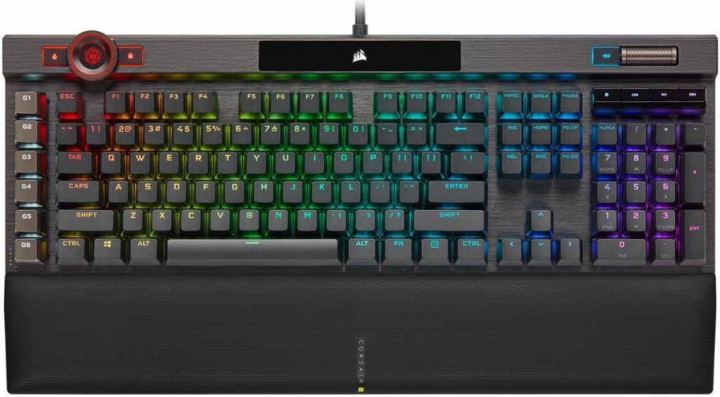 Corsair K100 RGB Optical-Mechanical Gaming Keyboard CH-912A01A-NA