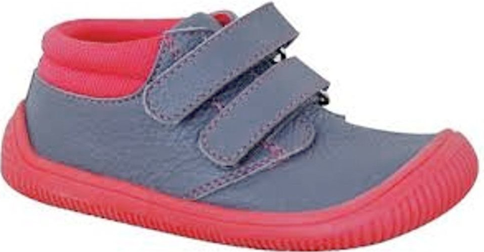 Protetika dievčenské topánky Barefoot RONY KORAL červená