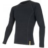 Sensor Merino DF pánske tričko s dlhým rukávom Black