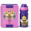 LEGO Bee desiatový set (fľaša a box) - fialová LEGO Bee desiatový set (fľaša a box) - fialová
