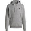 adidas Mikiny Essentials Feelcozy Šedá adidas Mikiny Essentials Feelcozy Šedá