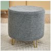 Asir Taburet NANI, priemer 40 cm, sivý 825BLC2389