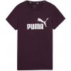 Dámske tričko Puma ESS Logo Tee Tmavo fialové 586775 39 S Dámske tričko Puma ESS Logo Tee Tmavo fialové 586775 39 S