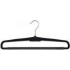 Plastový nohavicový vešiak, typ HB37, šírka 37 cm, molitan, čierny, 1 ks Plastový nohavicový vešiak, typ HB37, šírka 37 cm, molitan, čierny, 1 ks